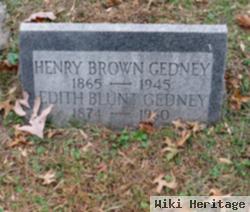 Henry Brown Gedney