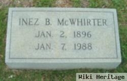 Inez Benton Mcwhirter