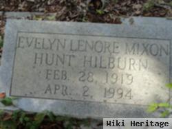 Evelyn Lenore Mixon Hunt Hilburn