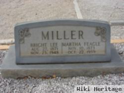 Martha Gertrude "mattie" Feagle Miller