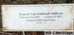 Karen Van Amburgh Sullivan