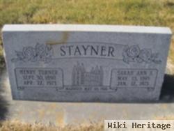 Sarah Ann Jones Stayner