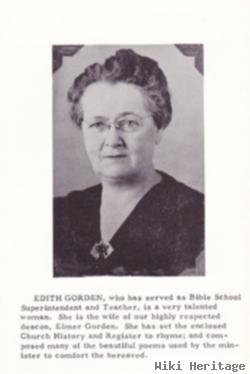 Edith Estella Wood Gorden