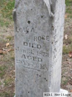 Lou A. Rose