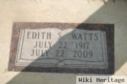 Edith S Watts