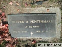 Oliver A Pentinmaki