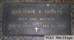 Marjorie E. Mcpherson Sholts