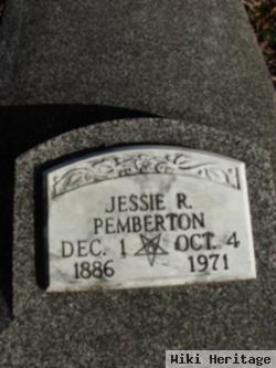 Jessie R Rhodes Pemberton