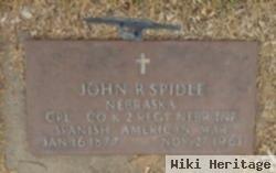 John R Spidle