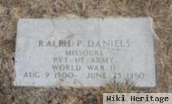 Ralph P Daniels