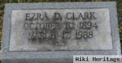 Ezra D Clark