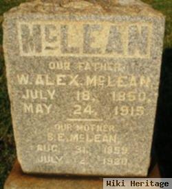 William Alexander "alex" Mclean