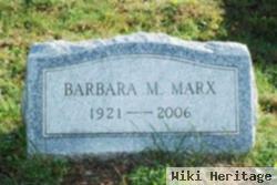 Barbara M. Marx