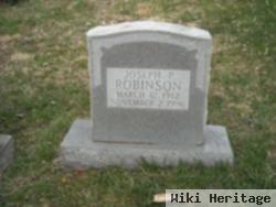 Joseph P Robinson