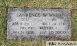 Lawrence W Ward