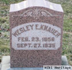 Wesley E. Knauer