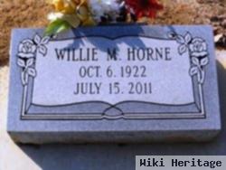 Willie M. Horne