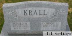 Ronald W Krall