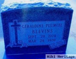 Geraldine Plumlee Blevins