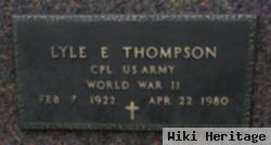 Lyle E. Thompson