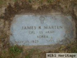 James R Marten