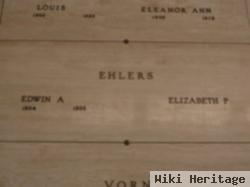 Edwin A Ehlers