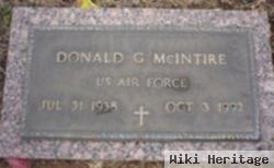 Donald G Mcintire