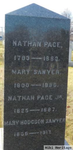 Mary Sawyer Page