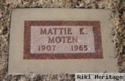 Mattie K. Moten