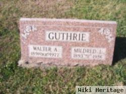 Walter A Guthrie