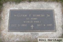 William Francis Kubesh, Sr