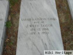 Sarah Katherine Gibbs Taylor