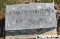 Richard Hastings Paul