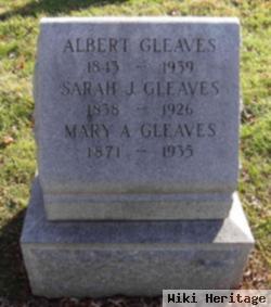 Sarah Jane Gleaves