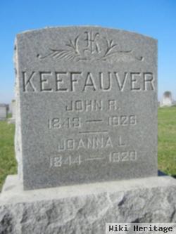 Joanna L Naile Keefauver