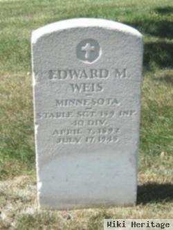 Edward Michael Weis