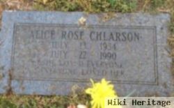 Alice Rose Chlarson