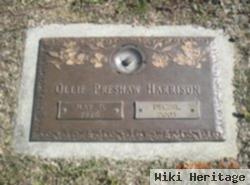 Ollie Preshaw Harrison