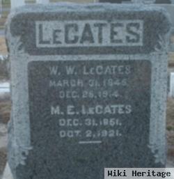 William W Lecates