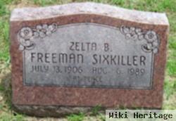 Zelta B. Freeman Sixkiller