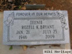 Rozelle K. "teenie" Bryant