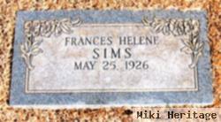 Frances Helene Sims