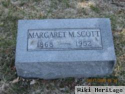 Margaret M Scott