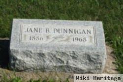 Jane B "jennie" Dunnigan