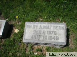 Mary A Mattern