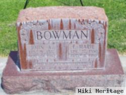 Engel Marie Bruning Bowman