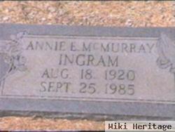 Annie Elizabeth Mcmurray Ingram