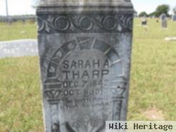 Sarah A. Philpott Tharp