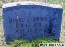 Maude E. Adams Gordon