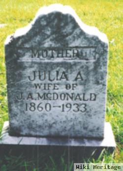 Julia Ann Timbrook Mcdonald